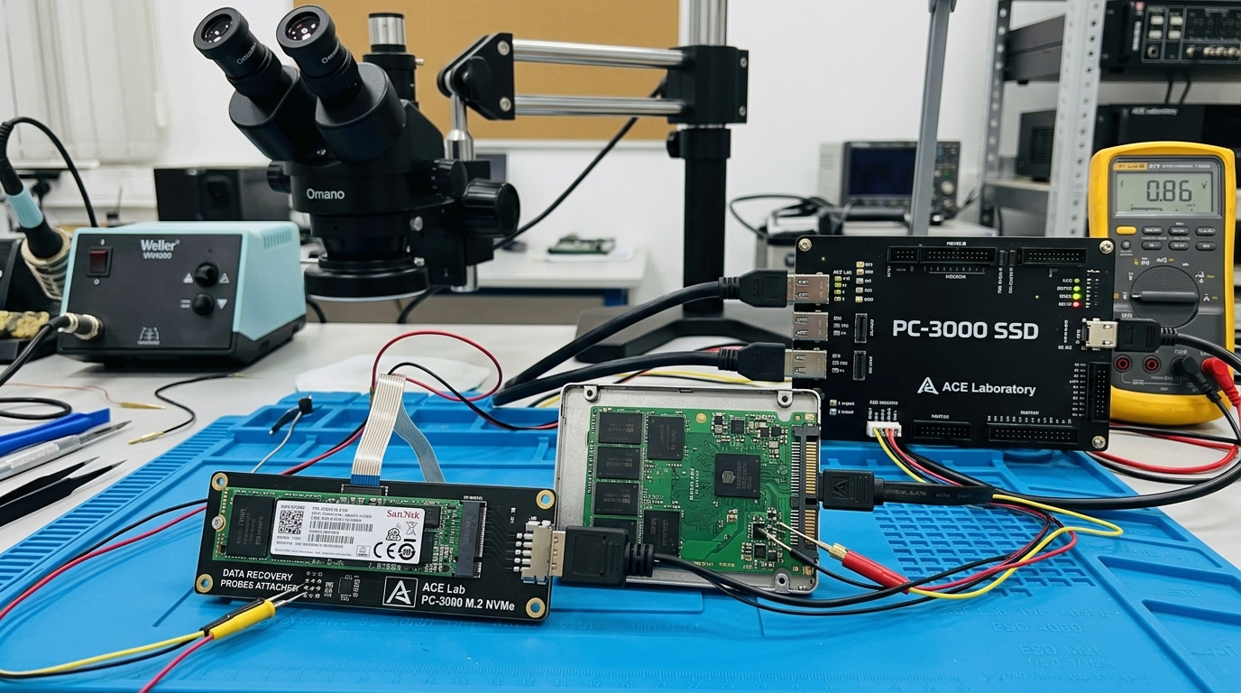 SSD ve NVMe Veri Kurtarma